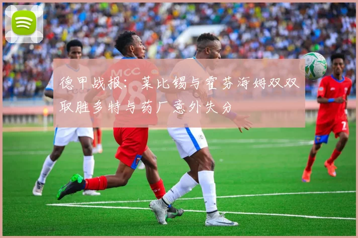 德甲战报：莱比锡与霍芬海姆双双取胜多特与药厂意外失分